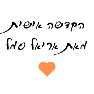 ספר חתום ע"י אריאל סמל בהקדשה אישית